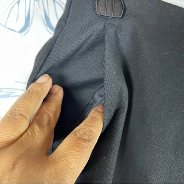 H&M Black Flared Pants SZ:6 - Image 3