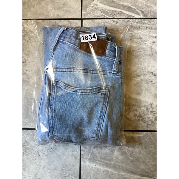 Madewell The Perfect Vintage Jean Light Wash Distressed Raw Hem 23P MC494 - Image 10