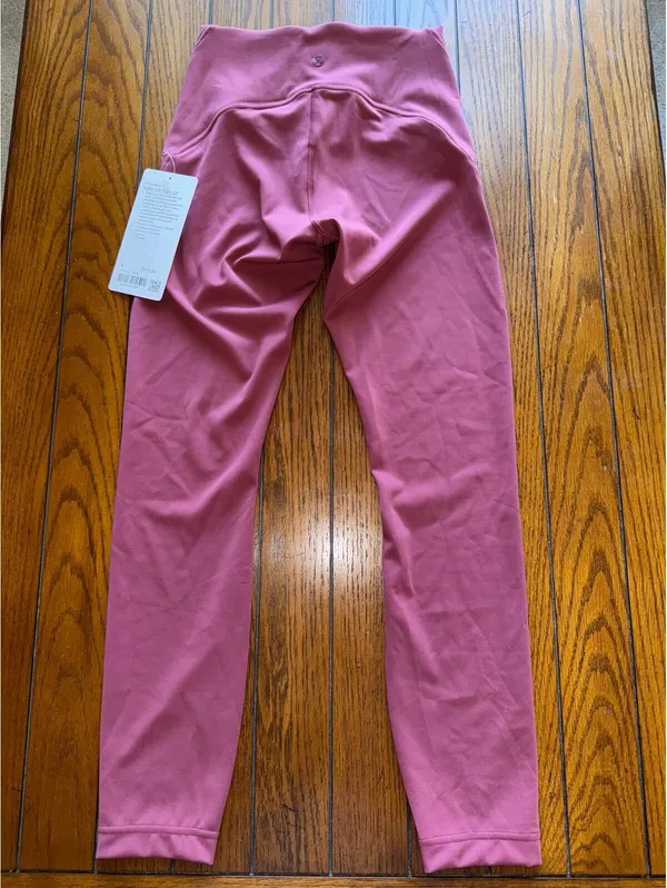 Lululemon Instill High Rise 25” Mulled Wine Size 4 NWT - Image 2