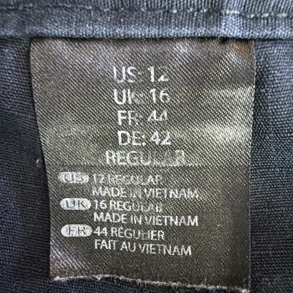 5 11 tactical Womens 12 Taclite pro ripstop navy blue pocket cargo pants - Image 10