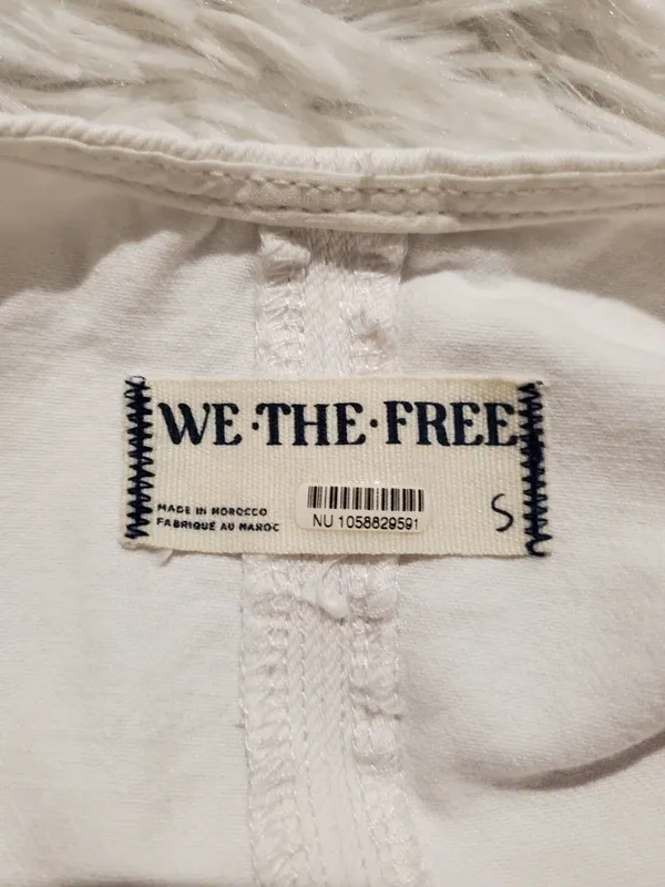 We The Free High Roller High Roller Shortalls in White Small - Image 7