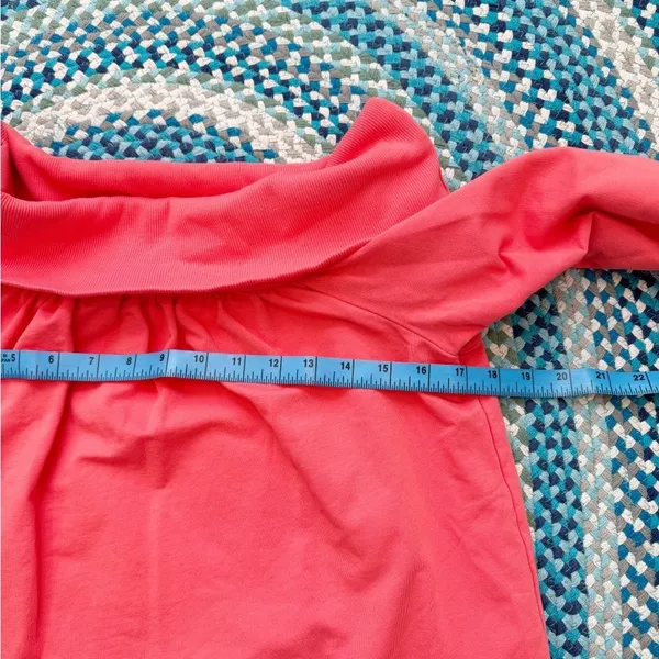 Anthropologie‎ Maeve Pink Off-The-Shoulder Pullover - Image 8