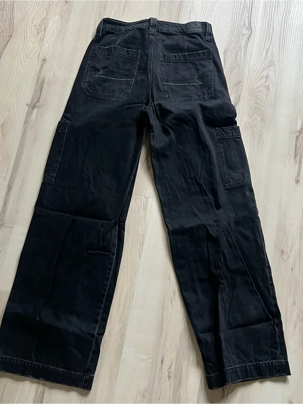 American Eagle black jeans size 6L - Image 6