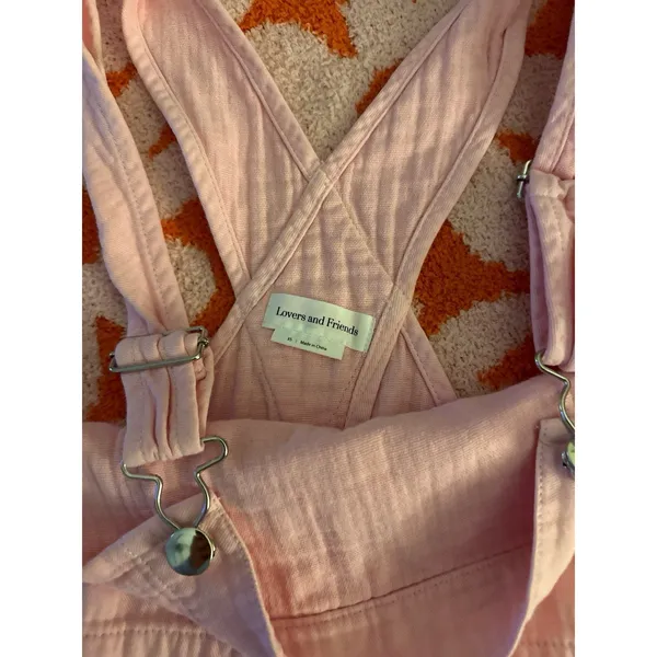 Lovers and Friends Pink Overalls - Image 3