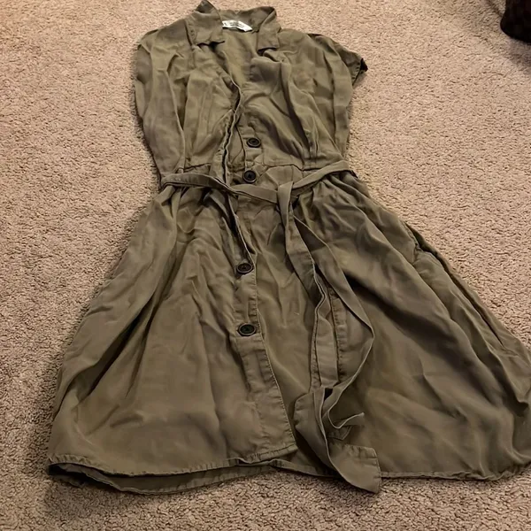 Zara xs button down dress‎ - Image 2