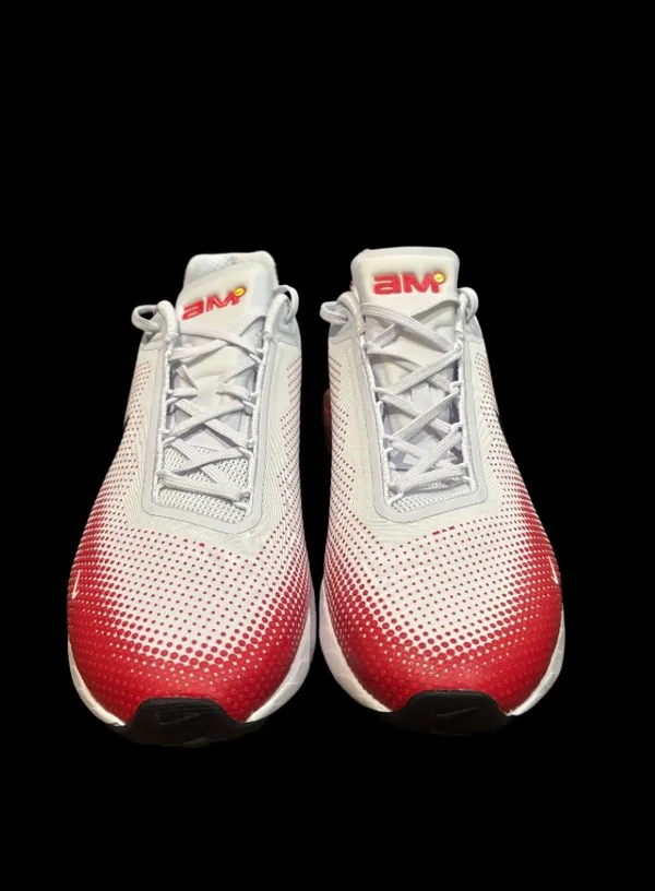 BRAND NEW WITH BOX Nike Air Max 2023 Phoenix Red & White Sneakers Trainers Men’s Size 9.5 - Image 2