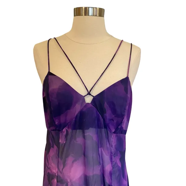 Runaway The Label Calista Maxi Dress In Purple - Image 3