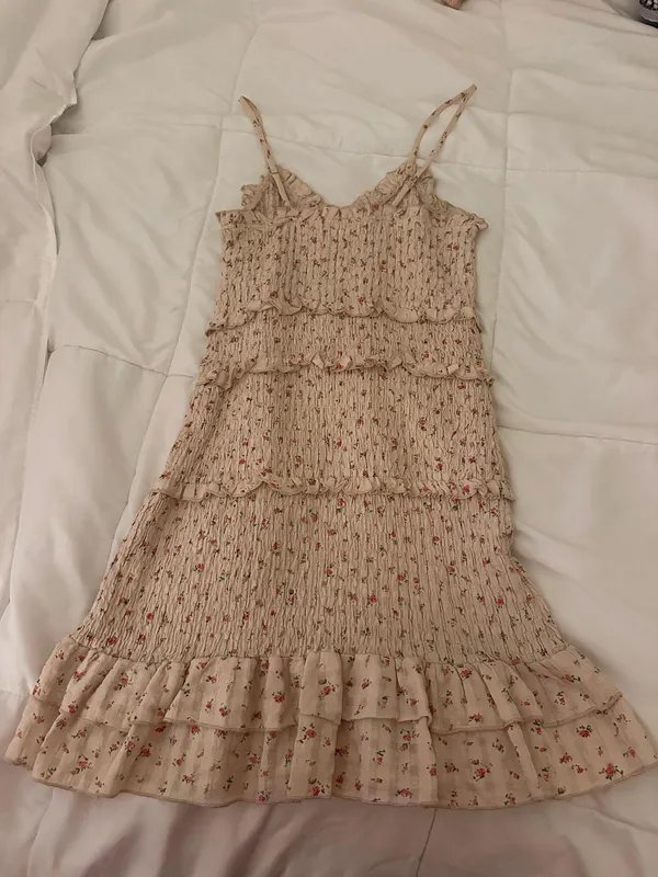 Mabel Pink Mini Dress - Image 3