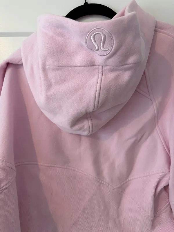 Lululemon Pink Scuba Hoodie - Image 4