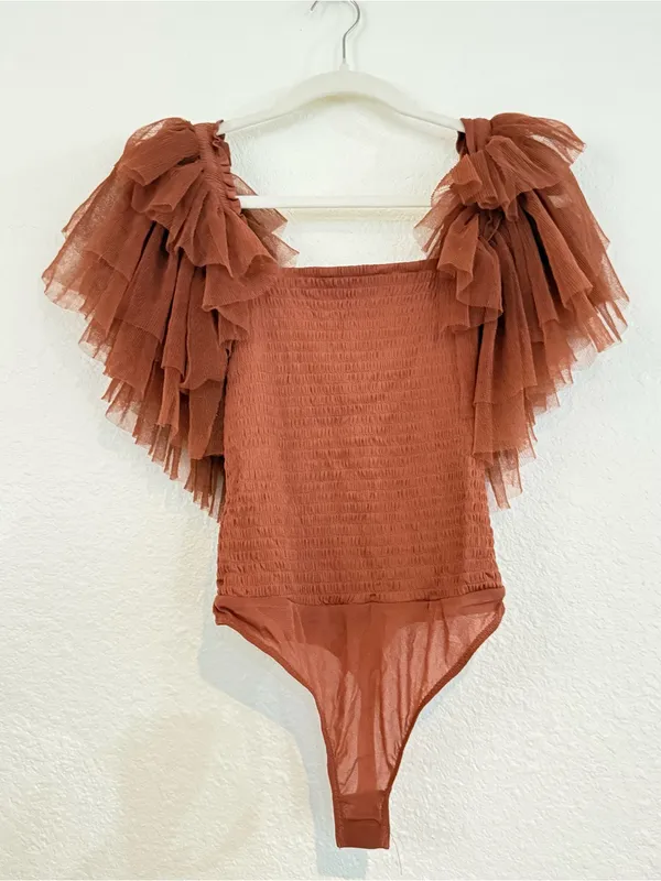 NWOT Free People Kill The Lights Bodysuit - Image 3