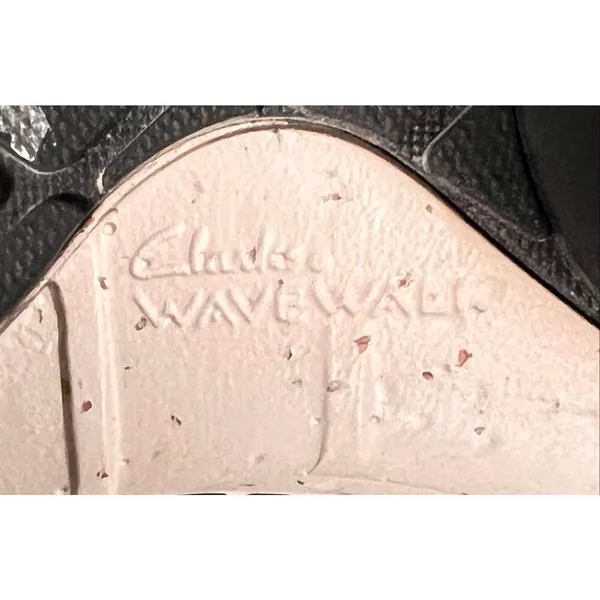 Women's Clarks Wave Plateau Navy Nubuck Size 8.5 - Image 11