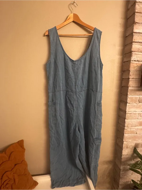 ANTHRO PILCRO Zip Front Wide Leg Overalls - Image 6