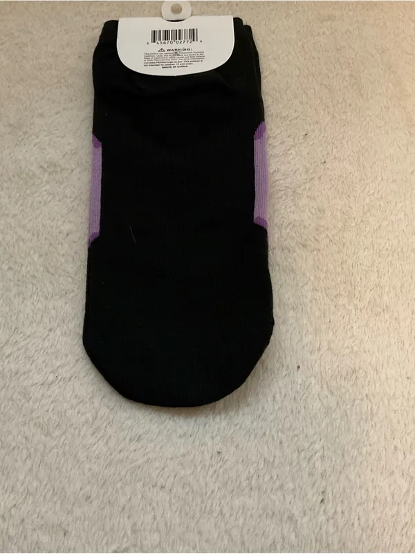 Snoopy & Woodstock Purple Heart Low-Cut Socks - Image 3