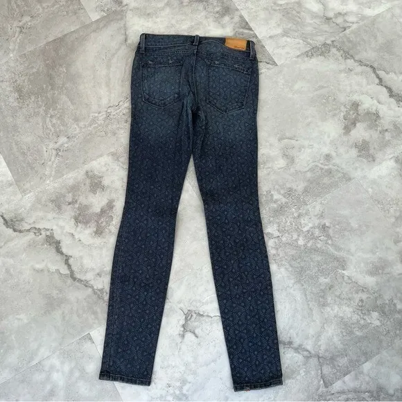 Level‎ 99 Janice Ultra Skinny Jeans 26 Fan Print Dita Burlesque Wash XO2616F - Image 3