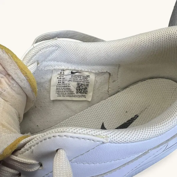 Nike Blazer Low Platform Triple White Womens 8.5 Sneakers DD0292-100‎ - Image 7