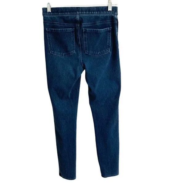 Spanx Jean-ish ankle length leggings women’s S denim blue twilight rinse pull on - Image 3