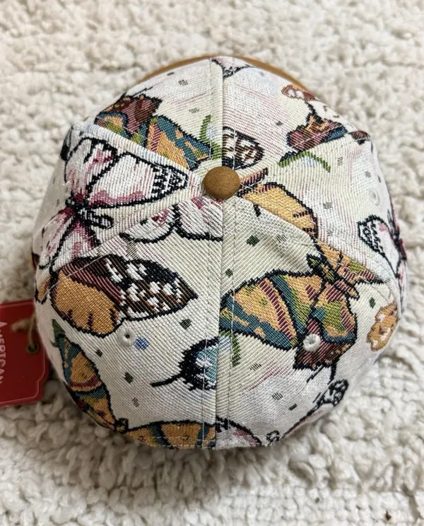 New American Needle LA Jacquard Butterfly Snapback Hat - Image 4