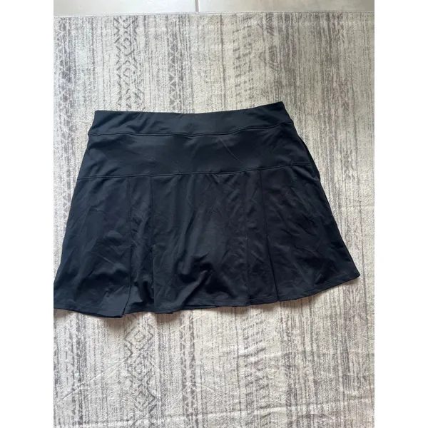 Bermuda Sands, black tennis skirt skort XL‎ lucky lulu - Image 4