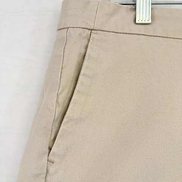 Banana Republic Hampton Fit Khaki Chino Shorts Beige Size‎ 10 - Image 3