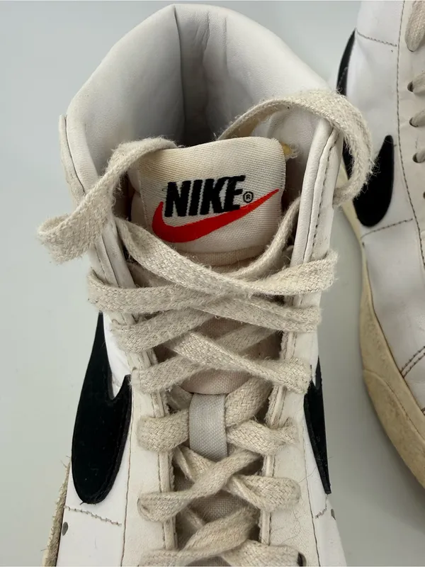 Nike Blazer Mid '77 Vintage CZ1055-100 White Black Shoes 2021 Womens Size 8.5 - Image 15