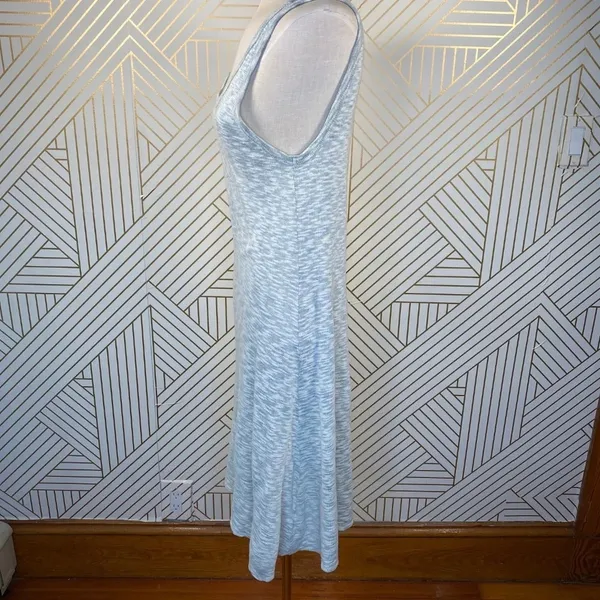 Anthropologie Sol‎ Angeles Space-Dyed Dress Tank Sleeveless Green Size Small - Image 6