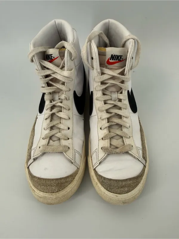 Nike Blazer Mid '77 Vintage CZ1055-100 White Black Shoes 2021 Womens Size 8.5 - Image 5