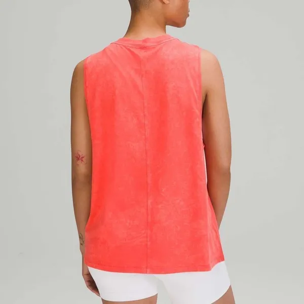 NWOT Lululemon All Yours Tank Top in Cloudy Wash Flare Size 12 - Image 3