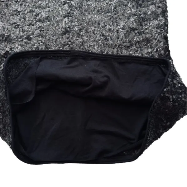 Bailey 44 Top Celebration Black Sequined Crewneck Short Sleeve Top XS NEW - Image 10