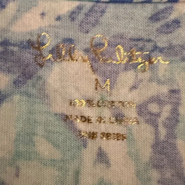 Lilly Pulitzer Rejina shift dress blue haven Hey Hey Soleil size medium - Image 4