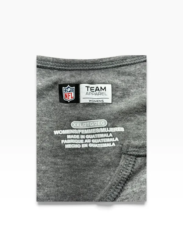 Seattle Seahawks Women’s NFL Team Apparel Gray Tee XXL NWOT Football - Image 5