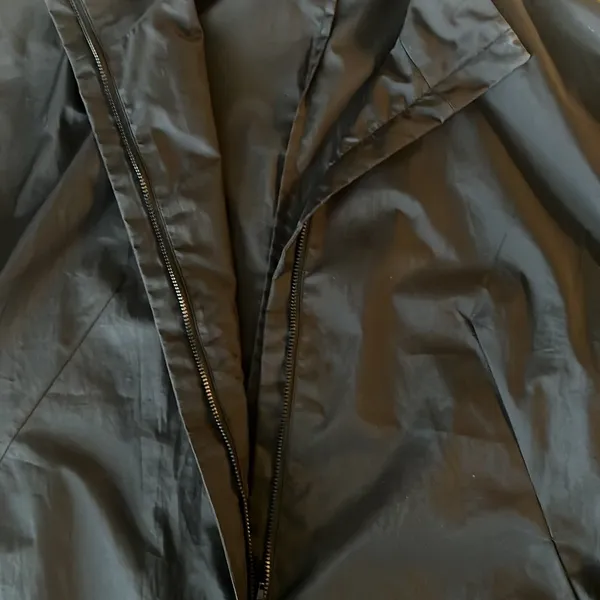 DKNY Vintage black nylon windbreaker zip up jacket - Image 7