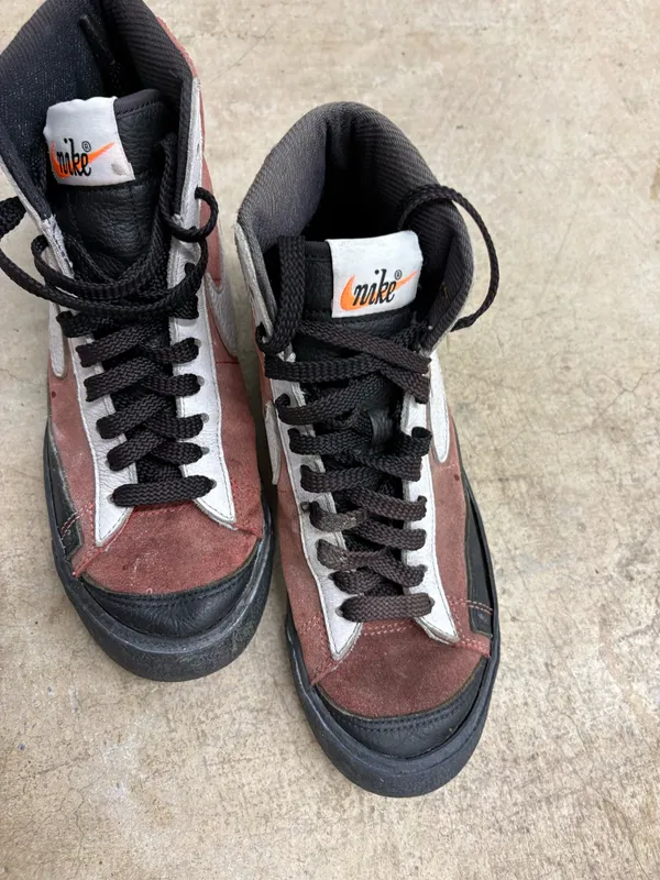 Nike Blazer 77 Mid Top Lace Up Colorblock Ladies’ Size 7.5 Sneakers DA7575-991 - Image 6