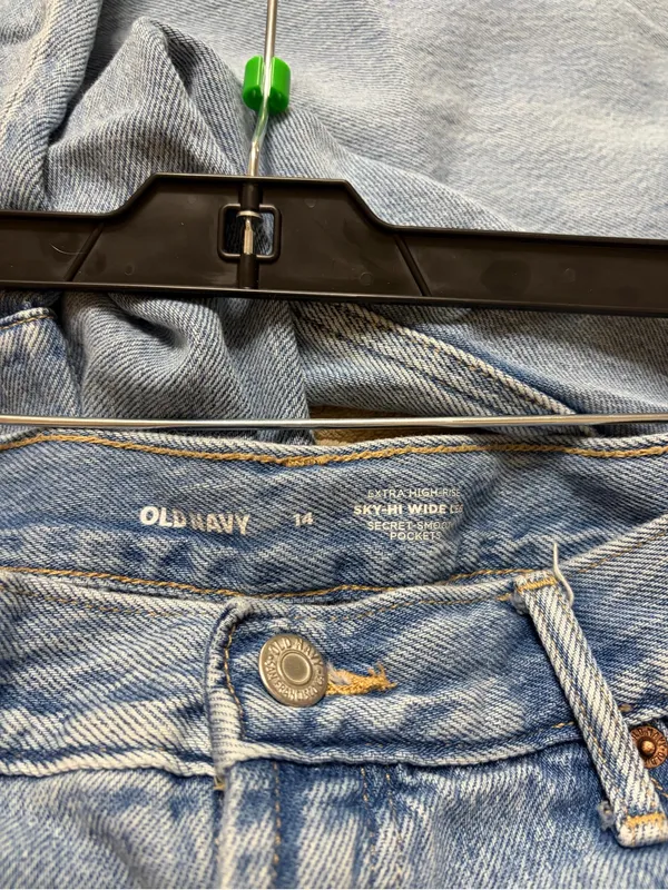 Old Navy Extra High Rise Sky-Hi Wide Leg - Image 8