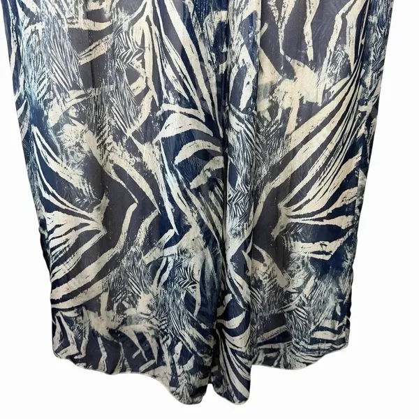Bellambra Italy Womens Silk Blend Palazzo Pants Size S Wide Leg Resort - Image 6