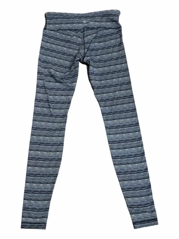 lululemon athletica Wunder Under Sapphire Blue Multi Stripe 8 - Image 2