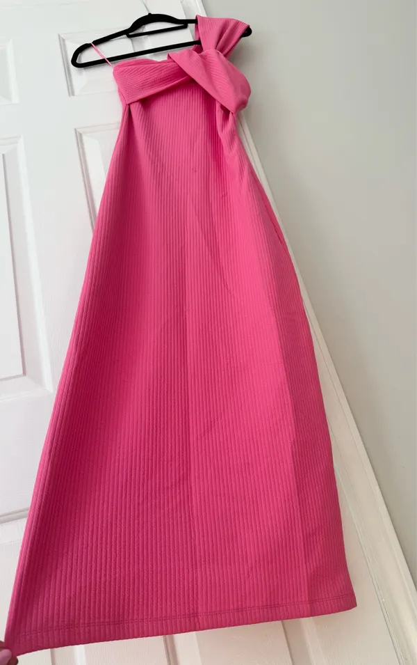 Anthropologie Porridge Antonia Twist-Front Ribbed Maxi Dress, Size XS - Image 9
