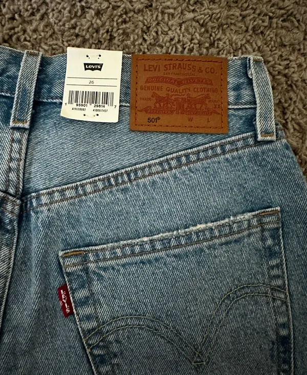 Levi's 501 Shorts - Image 4
