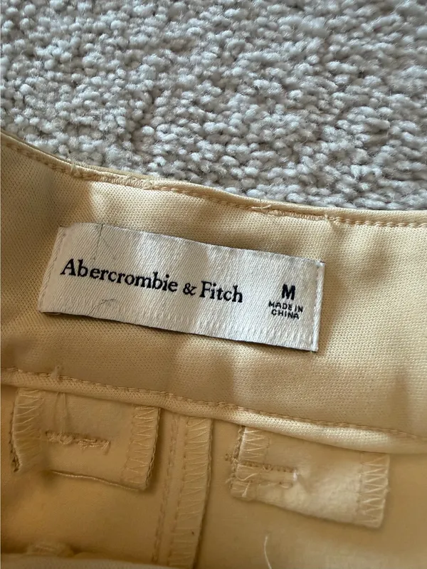 Abercrombie and Fitch Leather Shorts - Image 3
