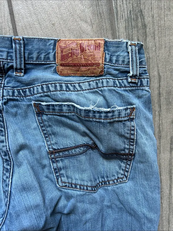 Lucky Brand Women's Blue Denim Boyfriend Jeans - Image 5