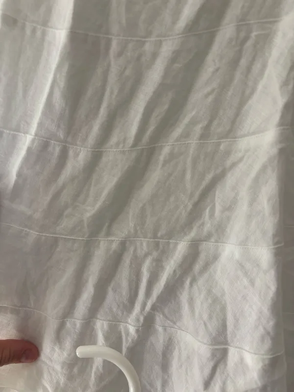 Ralph Lauren white linen midi skirt - Image 2