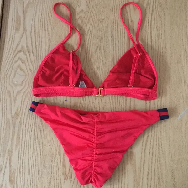 Boutique Las Vegas 2Pc Bikini Swimsuit Ruched XS/S - Image 4
