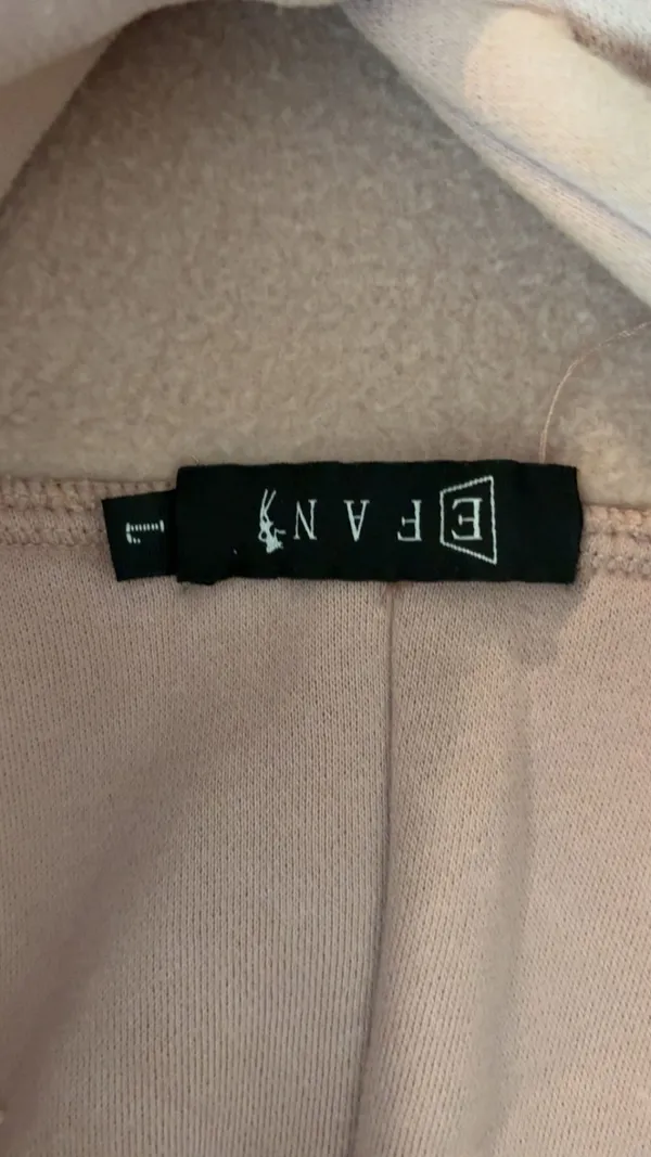 Oversized hoodie Pink Size L - Image 4