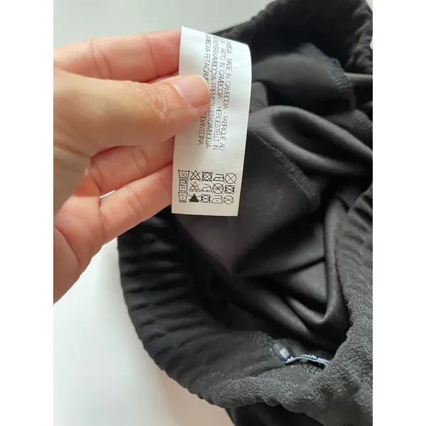 ZARA Basic Tie Ankle Dress Pants Black Size Medium NEW - Image 7