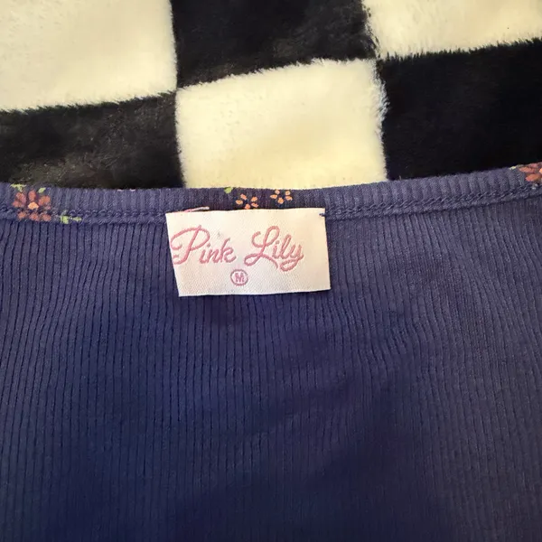pink lily top - Image 3
