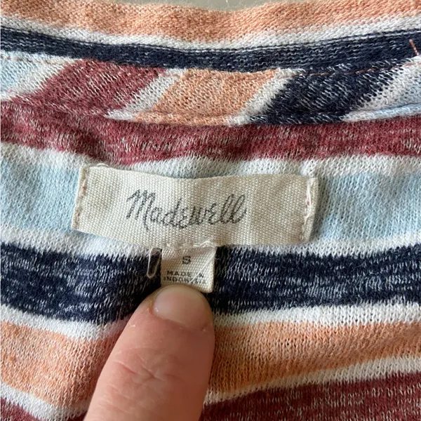 Madewell striped top! Staple closet item! - Image 2
