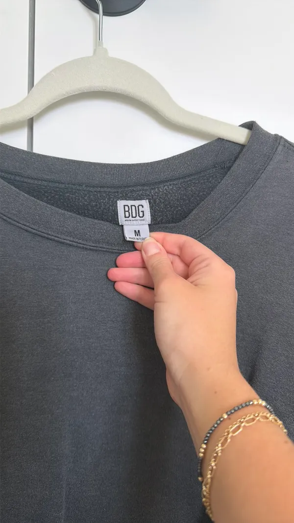 BDG Cropped sweatshirt  - Image 3