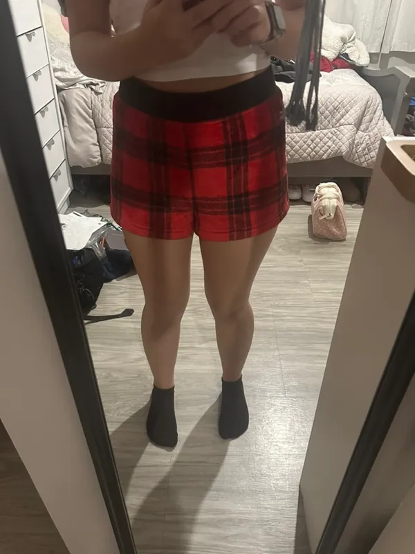PINK - Victoria's Secret Plaid Pajama Shorts - Image 3
