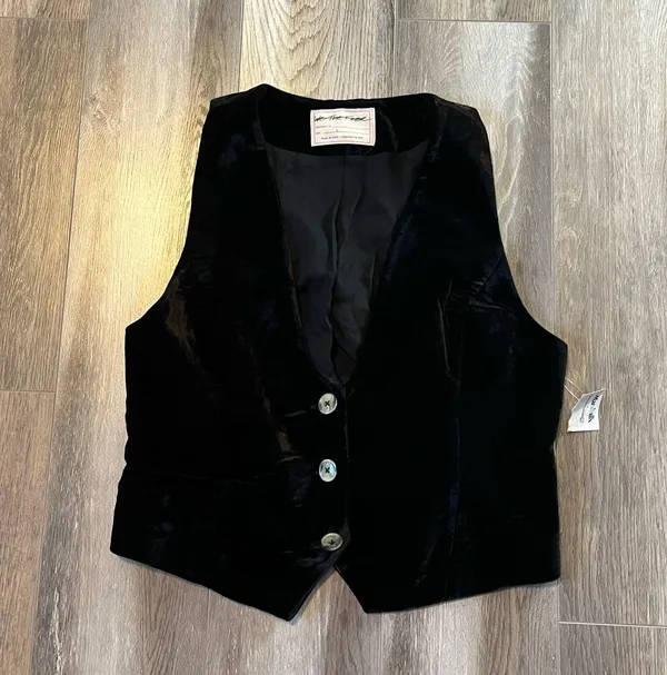 NWT Free People We The Free Velvet Libby Vest - Image 2