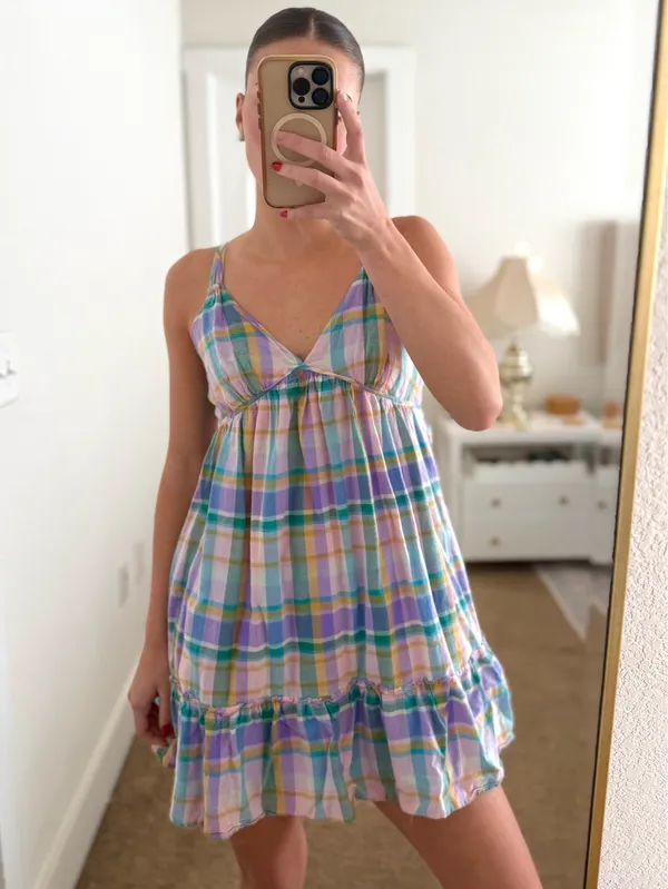 Wild Fable Plaid Mini dress - Image 2