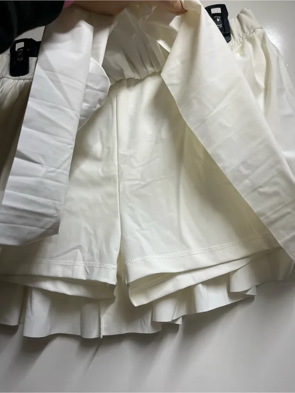 Anthropologie skort off white tennis prep athleisure size medium women’s - Image 6
